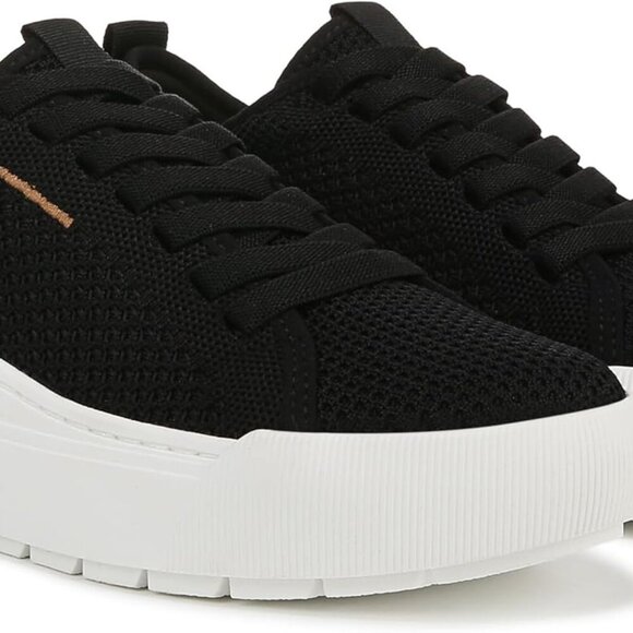 Women's Knit Sneakers Black Size 8.5 Slip-On Recycled Comfortable Lightweight - Picture 7 of 9